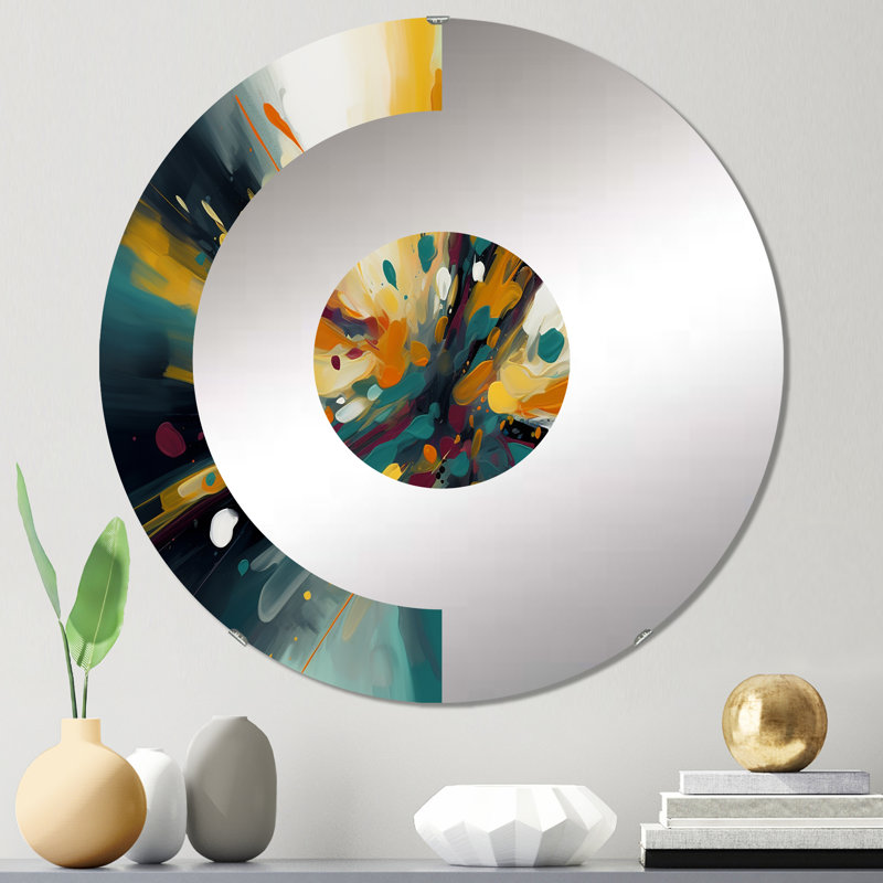 Devlen - Half Circle Wall Mirror, 31,4 po x 31,4 po