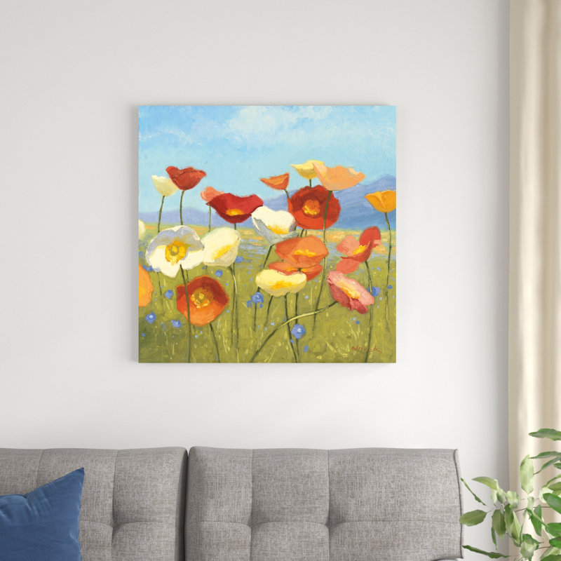 " Springtime Meadow II ", 30" H x 30" W x 1.25" D