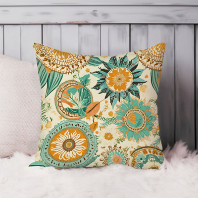 Abstract Retro Bohemian Pattern IV Patterns Mandalas Bohemian