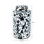 Fulloon Ginger Jar for Living Room Furniture, Modern Home Decor Abstract Piece in Black and White-1340742463