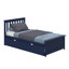 Lit plateforme simple en bois massif avec lit gigogne Boling-134855718-204829293