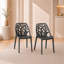 Chaise de salle à manger empilable légère pour l'intérieur et l'extérieur Edgington-22458904-123399851