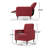 Button Tufted Upholstered Manual Push-Back Recliner -1784577352
