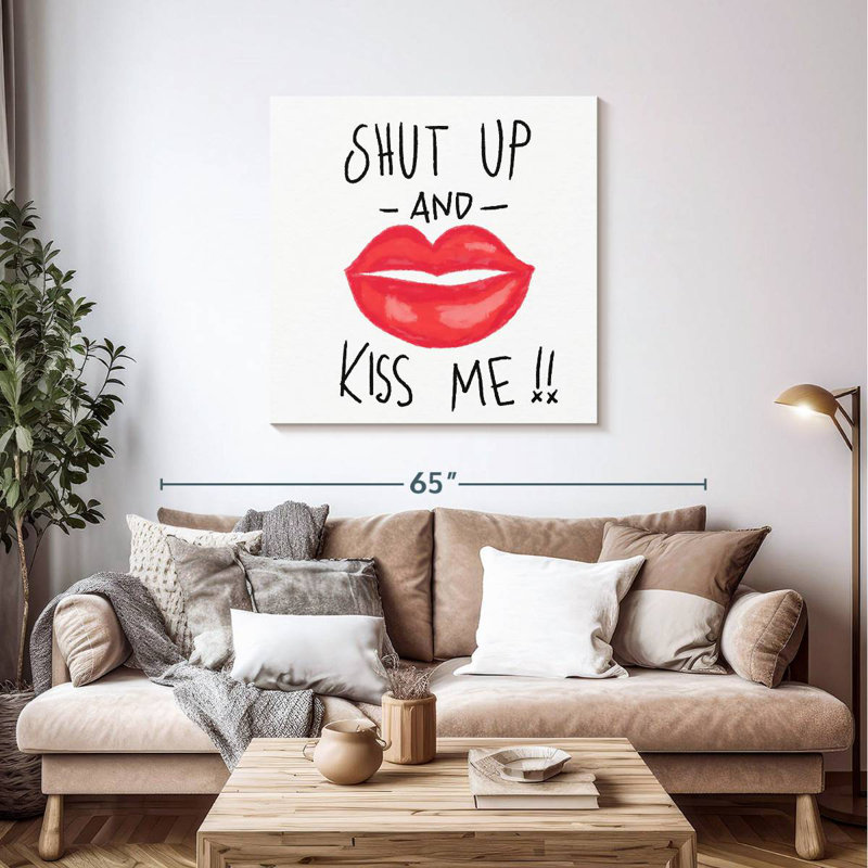 Hardie Shut Up And Kiss Me, H 39 po x l 39 po