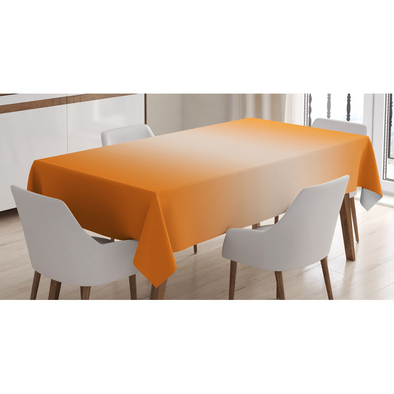Ombre Tablecloth, 70" L x 52" W, Orange