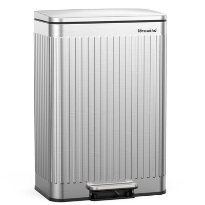 Stainless Steel Waste Bin - 60 L