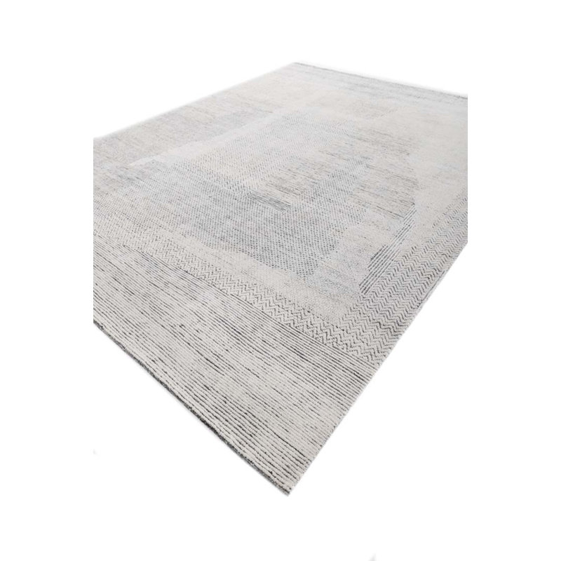 Contemporary One-of-a-Kind Rectangle 9'2" X 11'11" Hand Knotted Area Rug