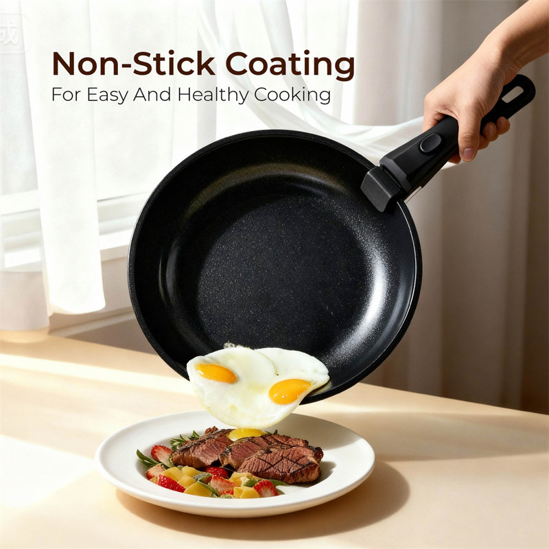 19 - Piece Non-Stick Aluminum Cookware Set