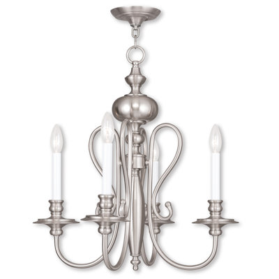 Ahanu 4 - Light Dimmable Chandelier