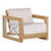 Malta Teak Outdoor Lounge Chair