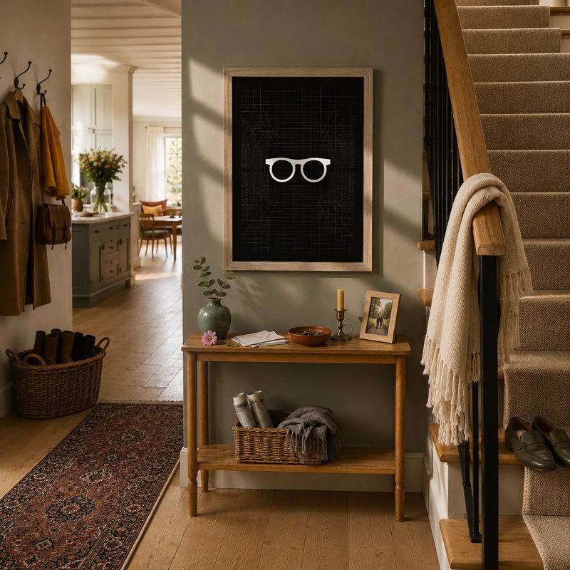Focused Vision Minimalist - Print, Oak, A4 - 29.7 x 21.0 cm