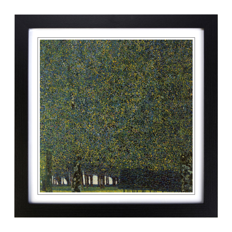 Gustav Klimt - Single Picture Frame Painting, Black
