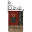 Jardin décoratif en polyester 2 faces espresso impressions ensemble de drapeaux