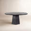 Harmon 60" Mango Solid Wood Pedestal Dining Table
