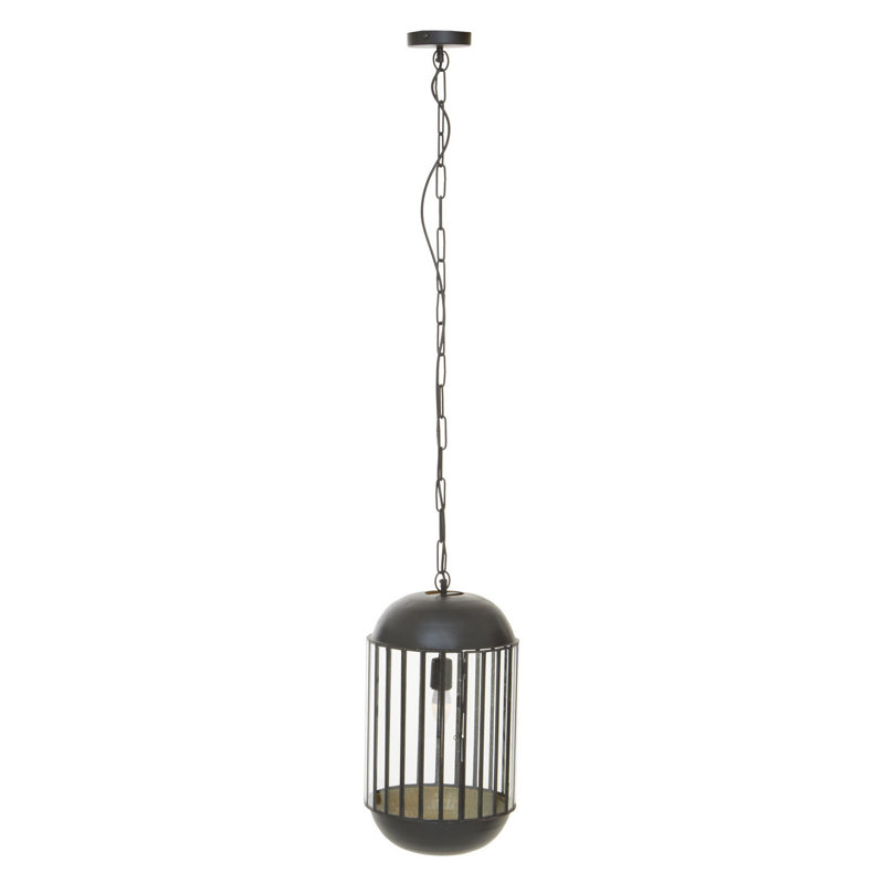 Mcclain 1 - Light Black Lantern Pendant
