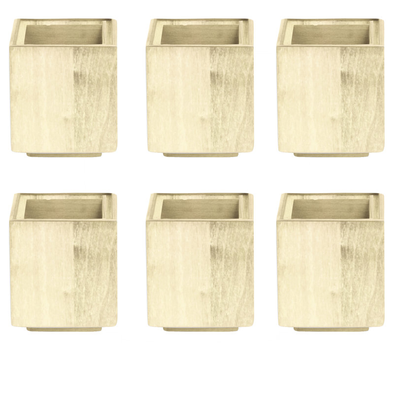 Bol de service en bois MEPRA Tre, Blanc