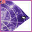 Tapisserie murale mauve complexe - décoration murale Mandala-1045826460