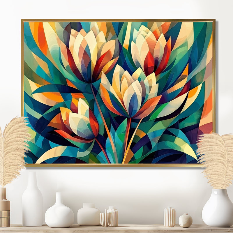 Thistle Blooming In The Meadows IV - Thistle Print, art mural, H 30 po x l 40 po, Doré
