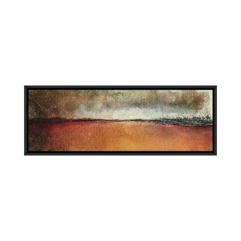 « reflect », impression sur toile, H 12 po x l 36 po x P 1,5 po, Toile avec cadre noir