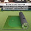 YUNIC 10 pi x 5 pi Golf Putter Green - 10 mm tapis de pratique en caoutchouc pour l'entraînement de golf professionnel intérieur et extérieur-102345042