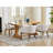 Mid Century Modern Upholstered Barrel Dining Chairs With Arms,Farmhouse Linen Kitchen & Dining Room Chairs With Natural Hardwood Frame, 19" W Accent Chairs For Living Room,Single Pack,Beige-257204639