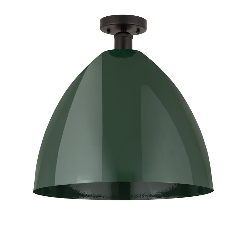 Semi encastrement, Vert, Bronze huilé