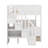 Twin Over Full Bunk Bed With Storage Staircase And Drawers-1032699545