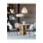 Sara Round Solid Wood Base Dining Table