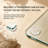 CLEAR Irregular Tempered Glass Chair Mat 36X47 INCH