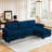 Oversized modern comfy comfy sofa with Ottoman-867979015