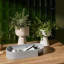 Iittala Nappula Porcelain Urn Planter-66025540-66025541