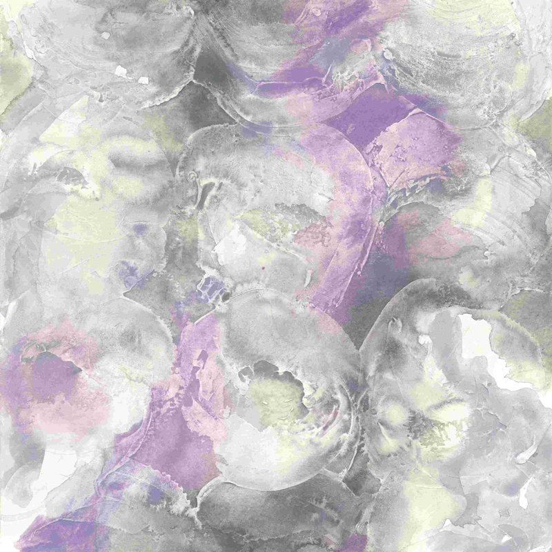 Améthyste cercles I, H 12 po x l 12 po