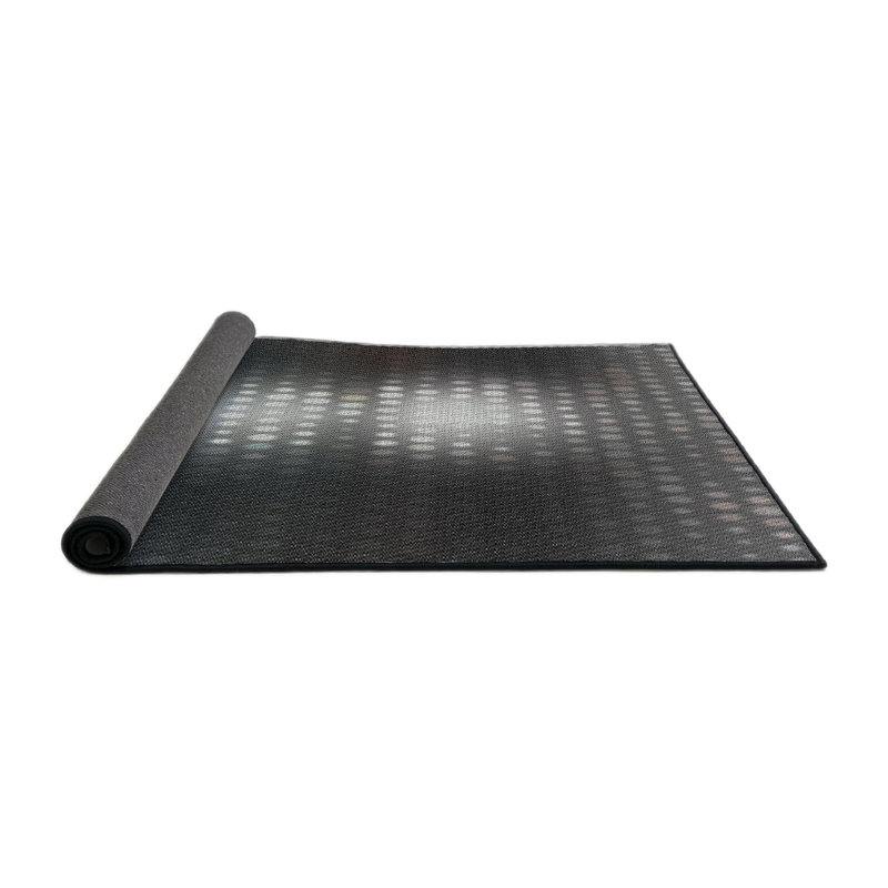 Polka Dots Indoor Rug, Round 6'