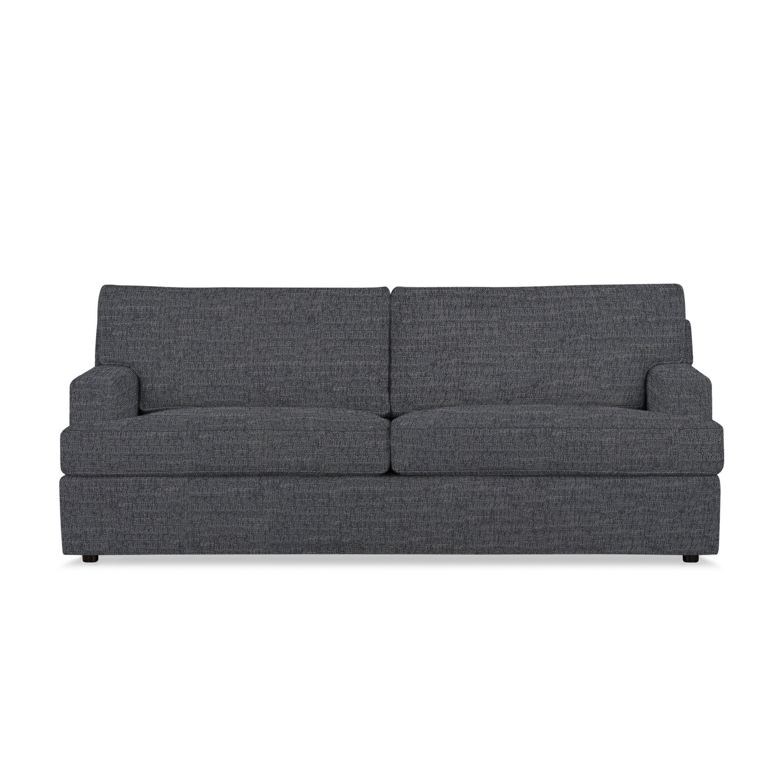 Cleo 84" Upholstered Custom Sofa, Nomad Indigo Performance Chenille
