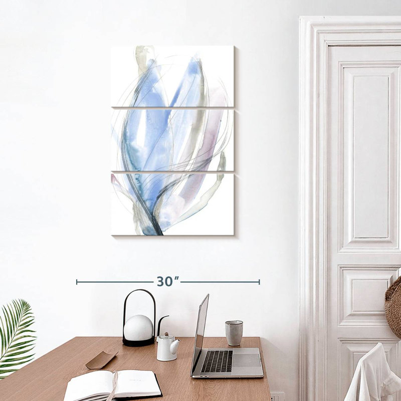 Avery Azure Vortex I, 32" H x 20" W