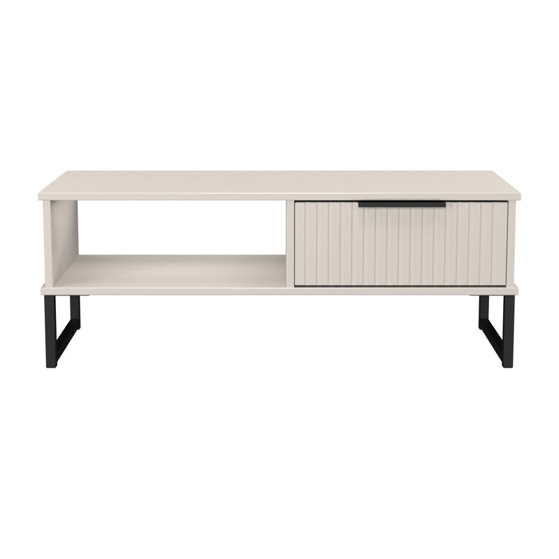 Takirra Coffee Table with Storage, Beige