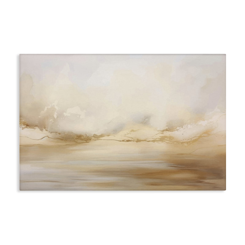 «Neutral Abstract Horizon Line», conception par LSR Creative Studio, H 16 po x l 24 po