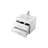 Soft-close Ceramic Vanity Set Mdf Modern Glossy White Bathroom