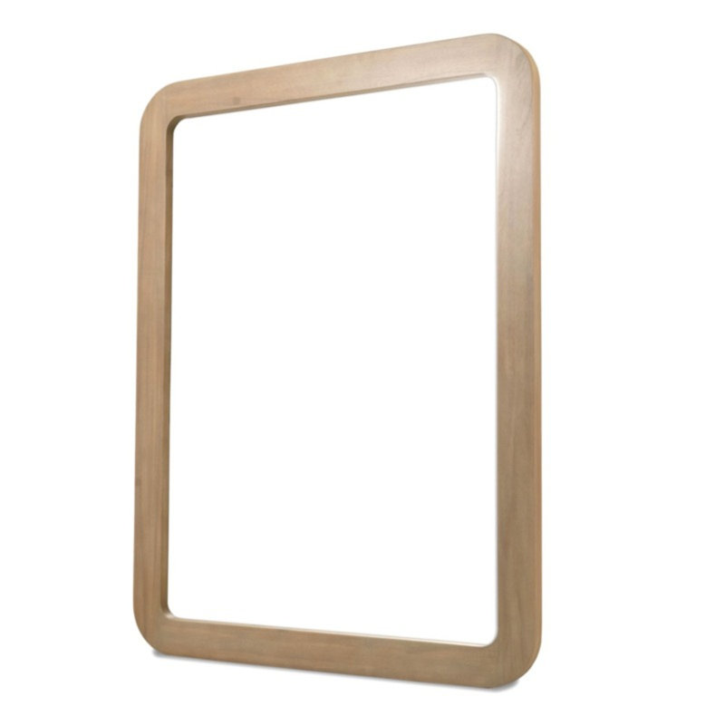 Monterey - Rectangular Wall Mirror - Sandstone Finish