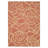 Arneshia Floral Rust Indoor/Outdoor Area Rug-500882494