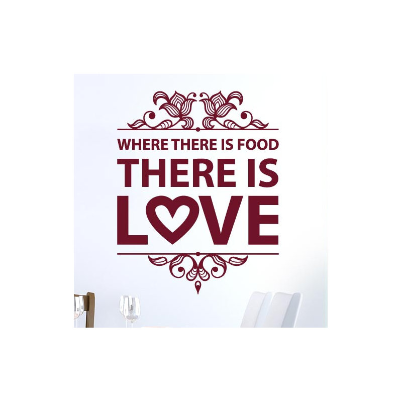 Wall Decal, Burgundy