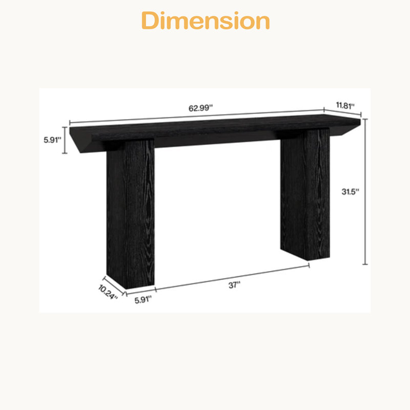 Console triangulaire, canapé, table d'entrée moderne