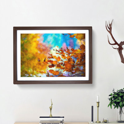 Autumn Leaves - Picture Frame Painting Print