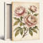 Ensemble de 1 tableau mural botanique floral pivoine-20467455