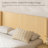 Modern Farmhouse Wood Headboard Fluted Panel Wingback Wall-Mounted Solid Wood&MDF-66450815-66450814