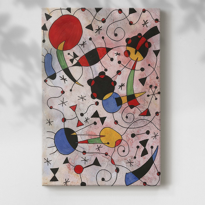 Miro Memoirs I sur impression sur toile