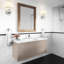 Alma 36.25" Wall Mounted Single Bathroom Vanity with Top-360083101