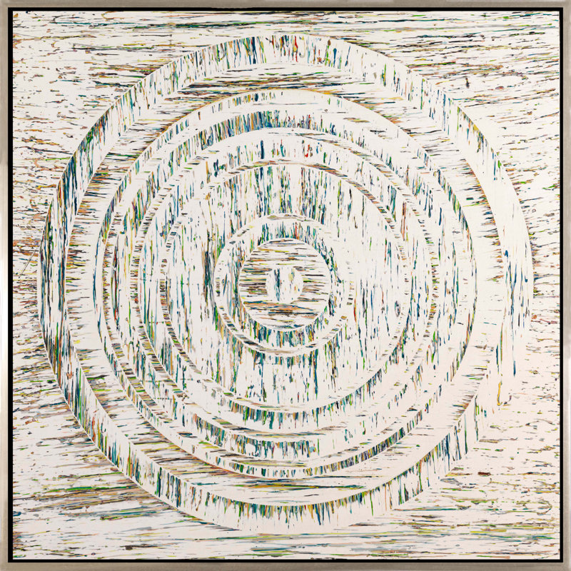 Parallax - Peinture sur toile, H 60 po x l 60 po x P 2,25 po
