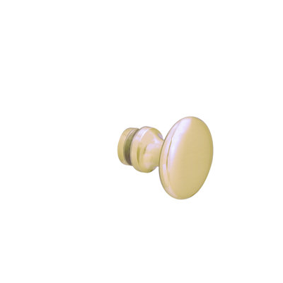Brixwell KTSM-LB Single Sided Traditional Series Knob Lifetime Brass