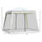 Outsunny 10'X10' Outdoor Canopy Tent, Slant Leg Sun Shelter With Mesh Sidewalls, Patio Tents For Parties-112305667